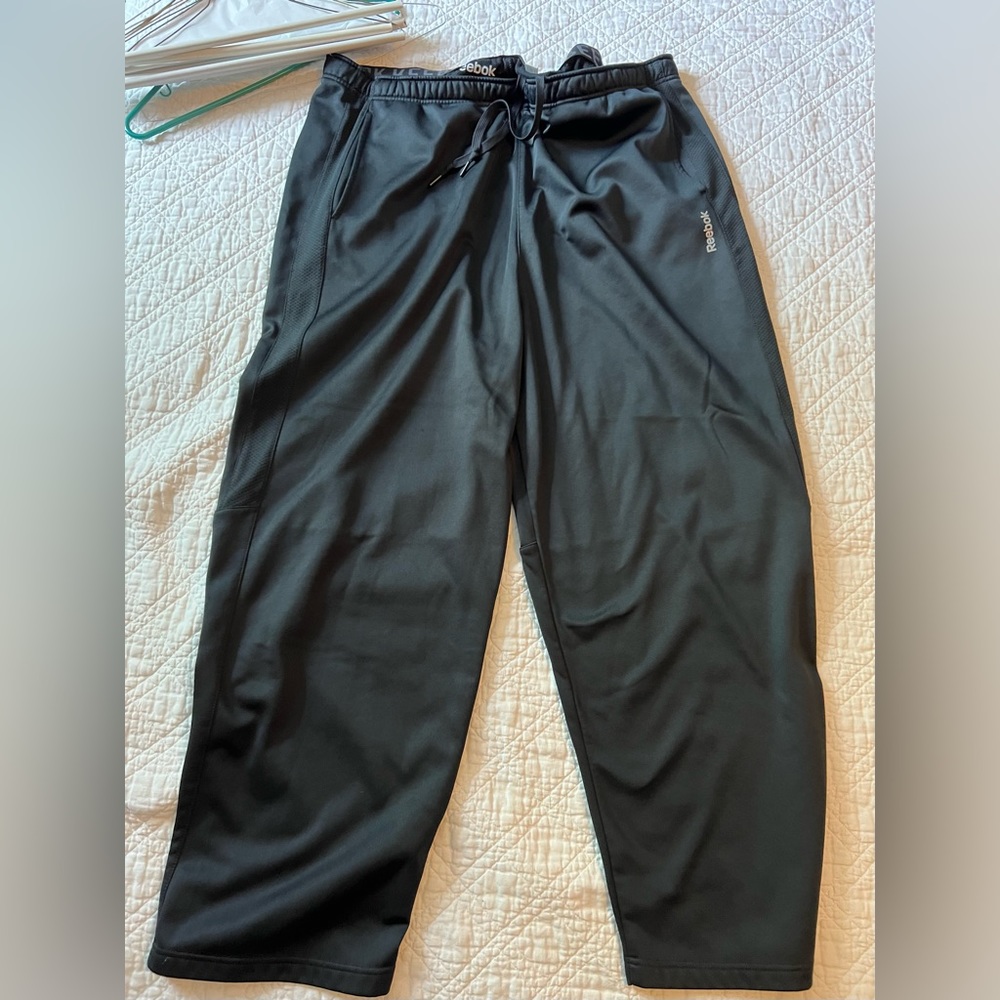 PMP112 - Reebok, Men’s, 2XL TALL, black sweat pants